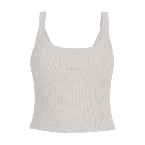 Guess Γυναικεία αμάνικη μπλούζα Stella Rib Tank Top